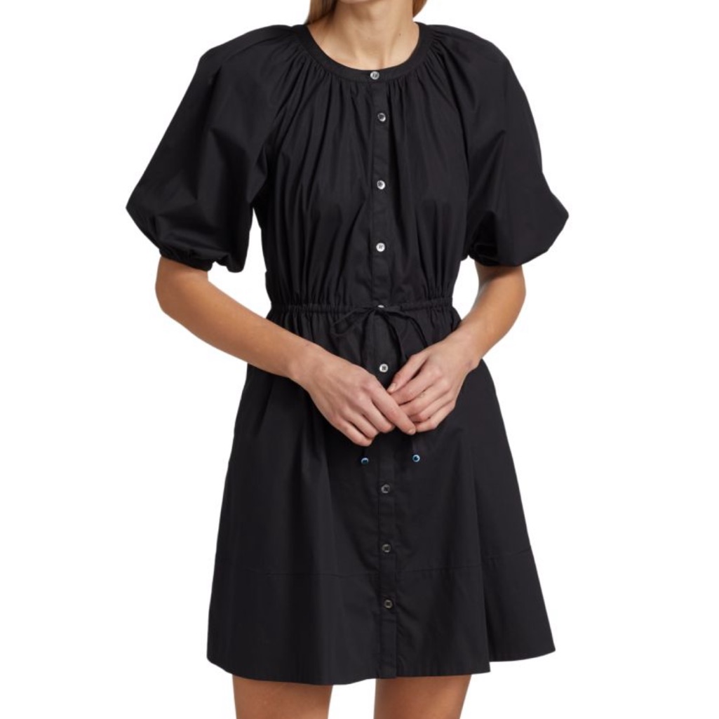 Staud Black Dress